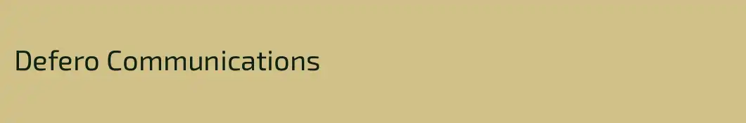 Defero Communications